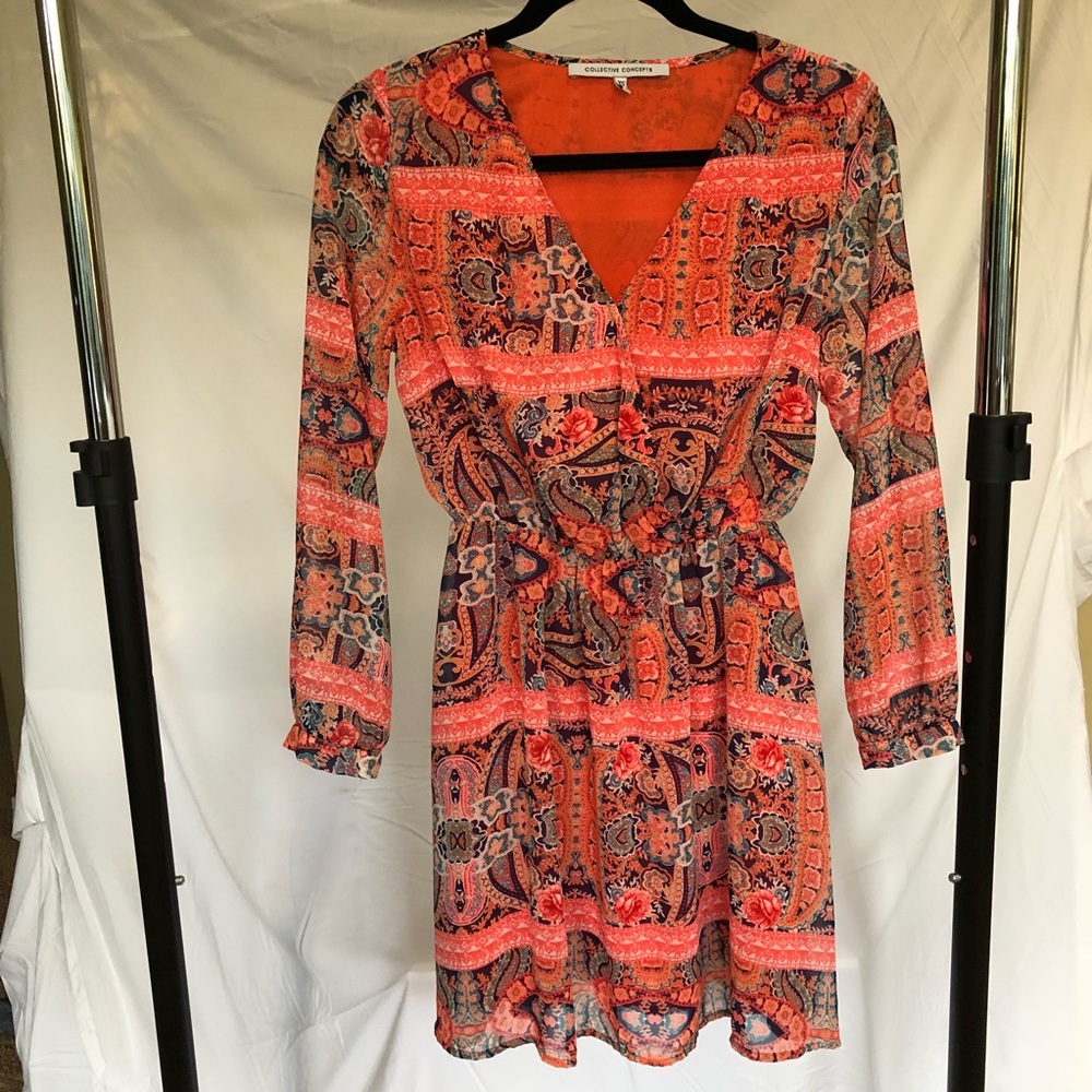 Collective Concepts V-neck dress